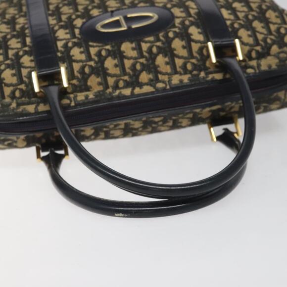 DIOR Trotter Canvas Hand Bag Navy - Picture 7 of 12
